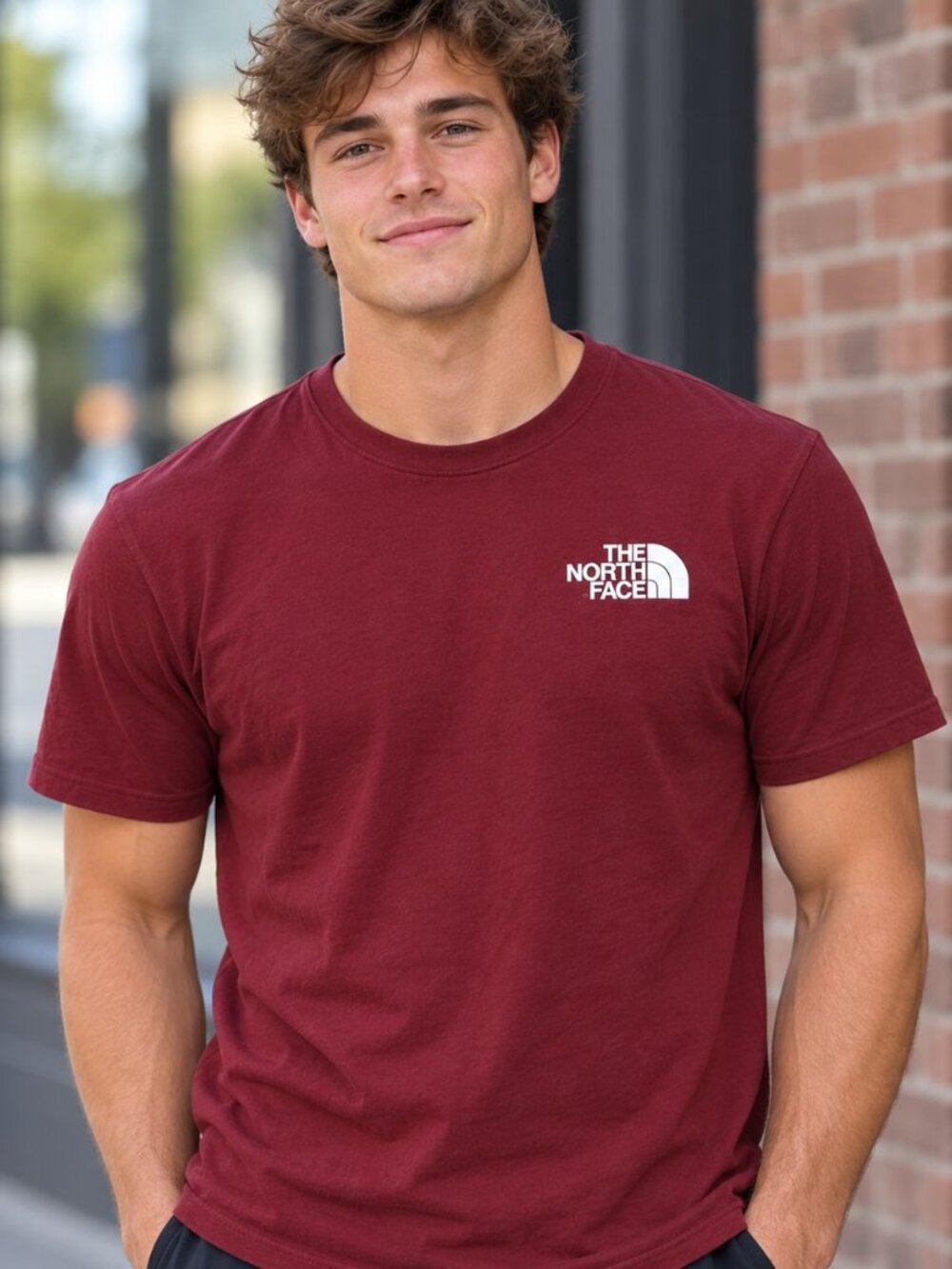 Mens North Face Shirt -SMALL